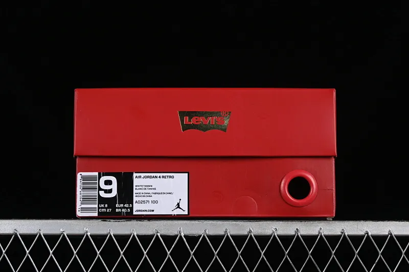 All categories Air Jordan Jordan series basketball shoes Air Jordan 4 GX foreign trade version Levi’s x Air Jordan 4 Denim AJ4 Joe 4 Levis joint basketball shoes AO2571-100